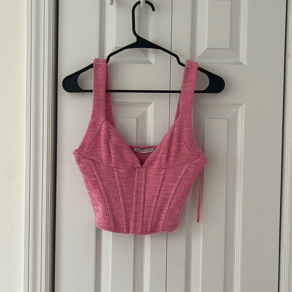 Zara corset tank top